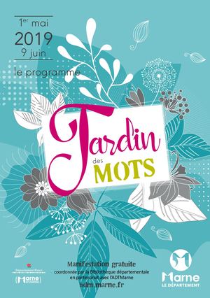 2019 Jardin des mots - Programme