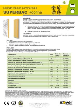 Isover SUPERBAC N Roofine® G3