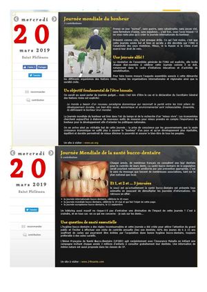 Sort idées semaine 12