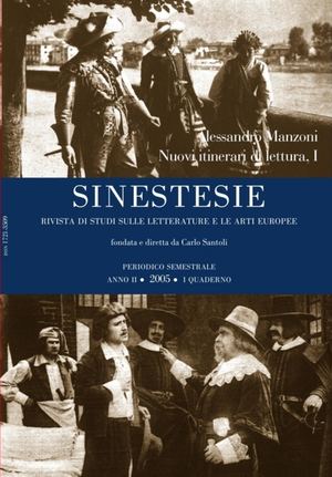 Alessandro Manzoni Nuovi Itinerari Di Lettura I