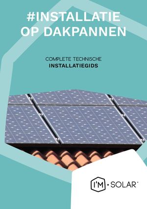 Installatiehandleiding op het dak