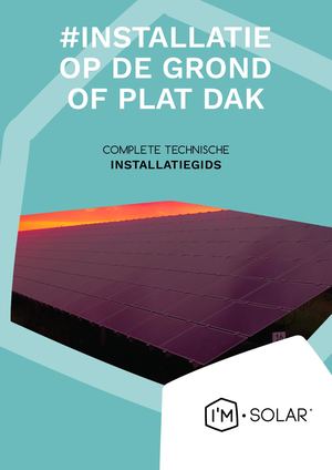 Installatiehandleiding op plat dak