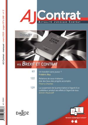 Aj Contrat_N°3 Mars 2019
