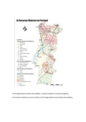 Em Portugal Existem Minerais Não Metálicos