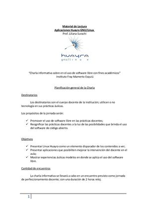 Aplicaciones Huayra GNU/Linux