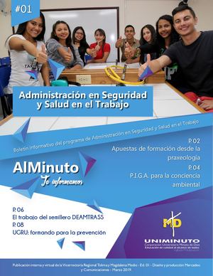 Boletín Administración en Seguridad y Salud en el Trabajo