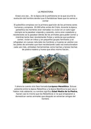 La Prehistoria