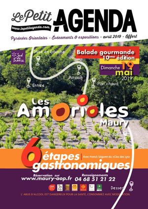#121 Petit Agenda avril 2019 Pyrénées Orientales