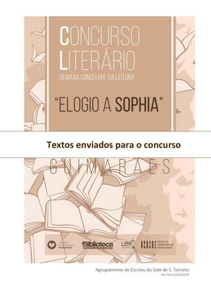 Concurso Literário "Elogio a Sophia" - Textos Selecionados