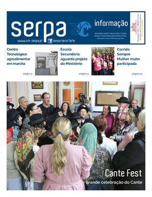 Serpa Informação n.º 167, de dezembro de 2018