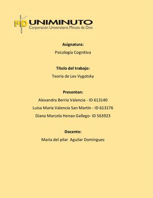 teoria sociocultural de vigotsky