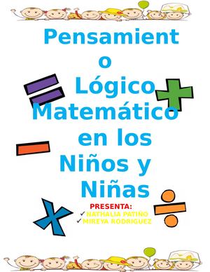 Cartilla Logico Matematica