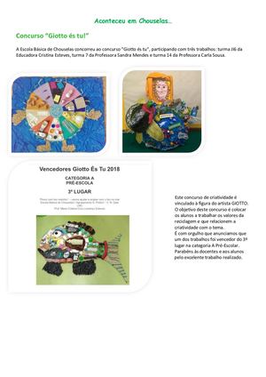 Noticias Chouselas Dezembro 2018