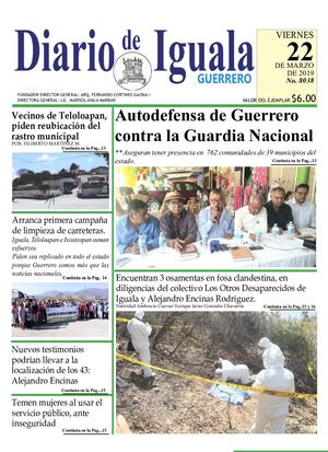 Diario De Iguala Viernes 22 De Marzo De 2018