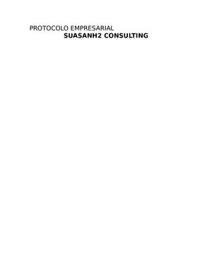 Protocolo Empresarial