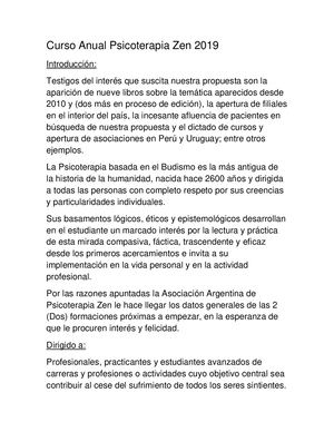Curso Anual Psicoterapia Zen 2019 Convertido