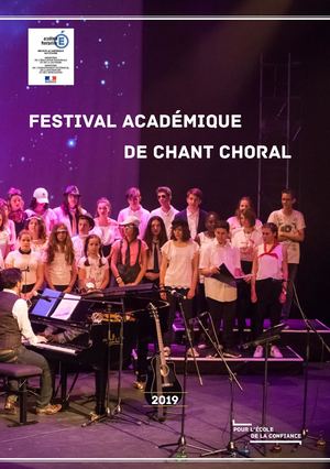 Plaquette de l'Association régionale pour le développement des chorales et orchestres scolaires (Arecos)