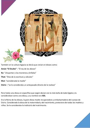 Antiguo Egipto Mia Jimenez Escala