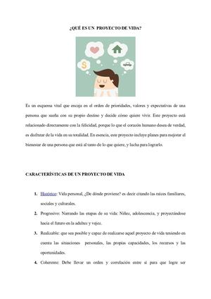 Mi Proyecto De Vida