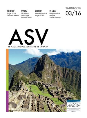 ASV - N°220 - Mars 2016