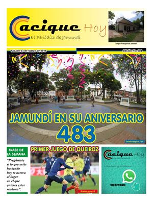 Cacique Hoy Mar 23 2019