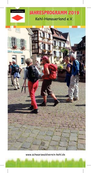 Schwarzwaldverein Jahresprogramm 2019