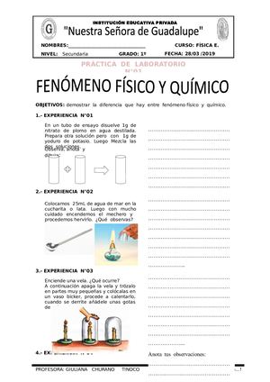 Laboratorio De Fenómenos