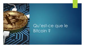 Qu’est Ce Que Le Bitcoin