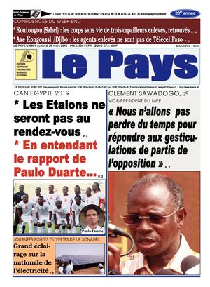 Le Pays Du 25:03:2019