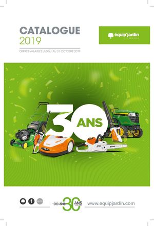 Catalogue Equip'jardin 2019