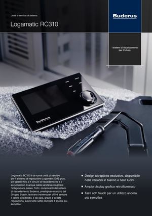 Unità di servizio di sistema Logamatic RC310