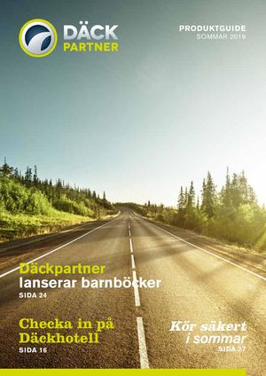Däckpartner Produktbroschyr sommar 2019