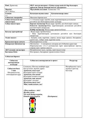 Дорога в школу.