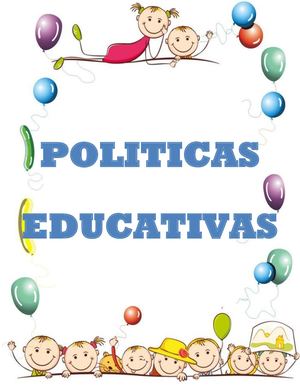 Politicas Educativas