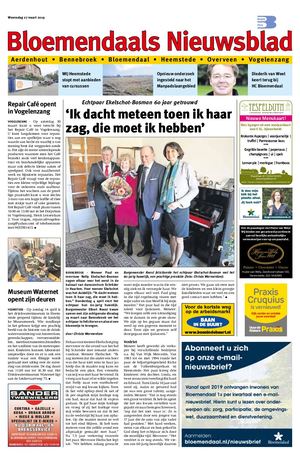 Bloemendaals Nieuwsblad 27-03-2019