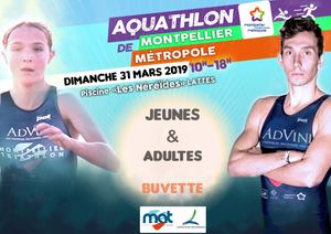 Aquathlon Montpellier Metropole 2019