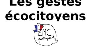 Diaporama Les Gestes éCo Citoyens