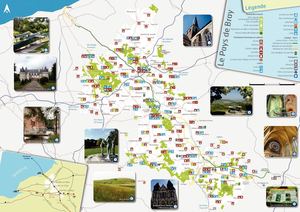 Carte Touristique Bienvenue en Pays De Bray