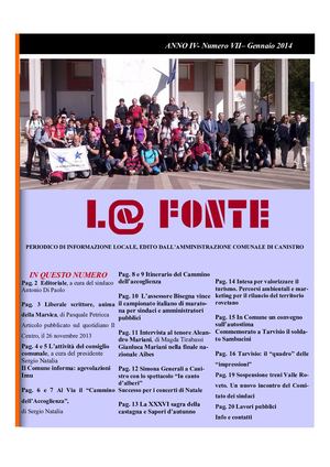 L@ Fonte - Gennaio 2014