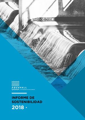 Aquavall Sostenibilidad 2018