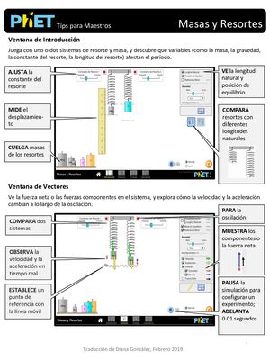 Guía Simulador Masas Y Resortes