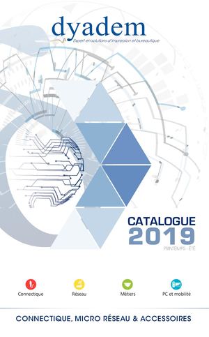 Calaméo - Catalogue Connectique Dyadem Printemps-Eté 2019