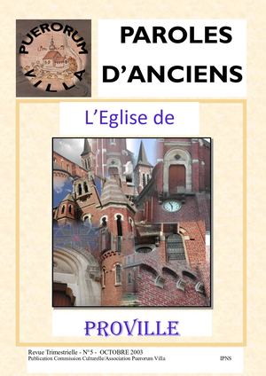 Paroles d'Anciens N°5 : l'église de Proville