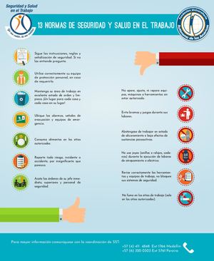 13 Normas de Seguridad