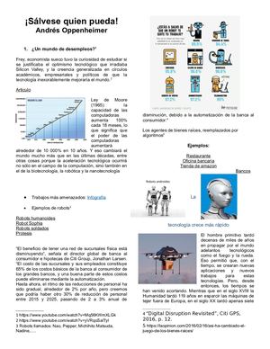 Tarea Salvese Quien Pueda! P. LC