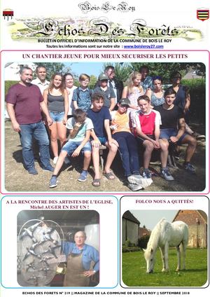 Echos des Forêts - 2018 Sept