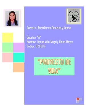 Proyecto De Vida