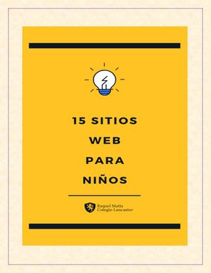15 Sitios Web Para Niños