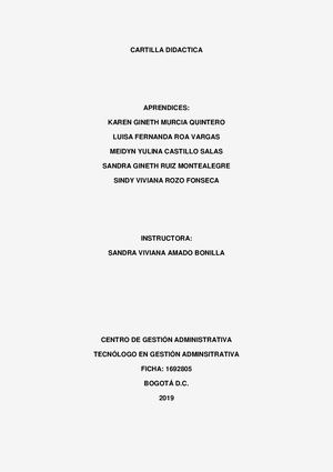 Cartilla Contabilizar