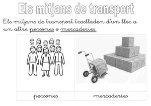 Mitjans De Transport Primer